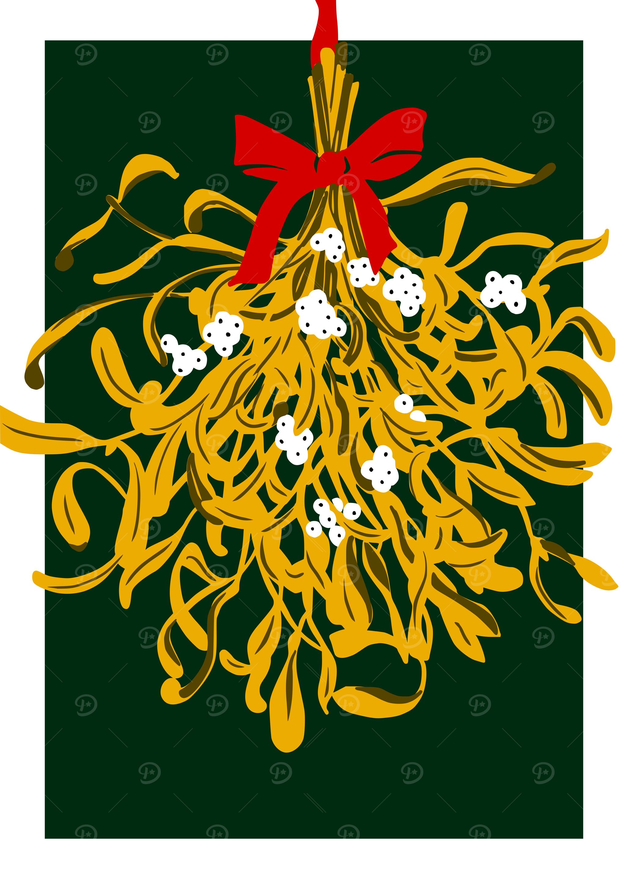 Bold Flower Mistletoe