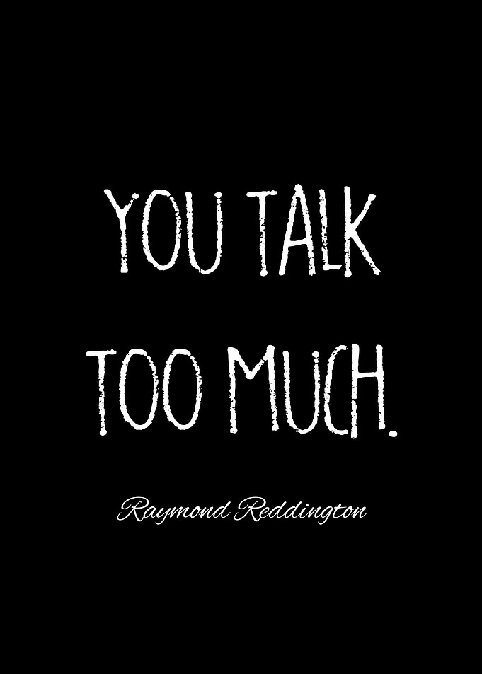 raymond reddington quotes