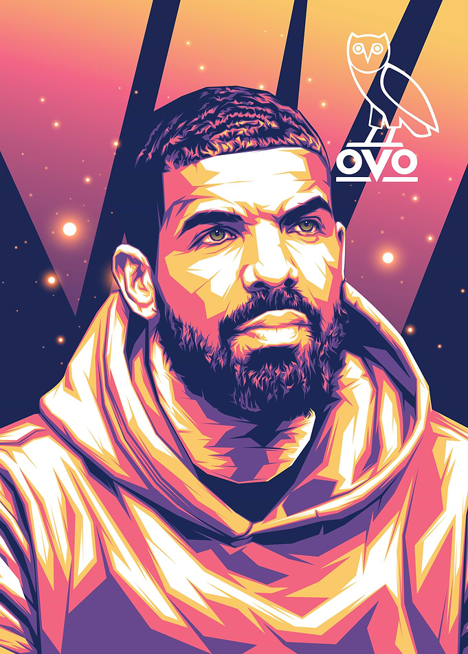 Drake PopArt Retro