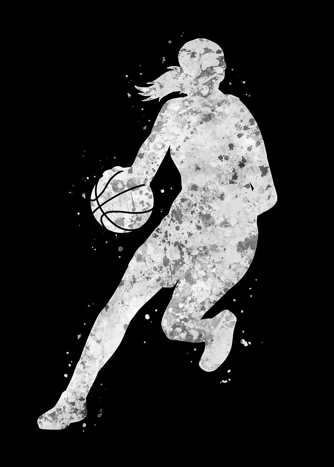 Basketball player girl