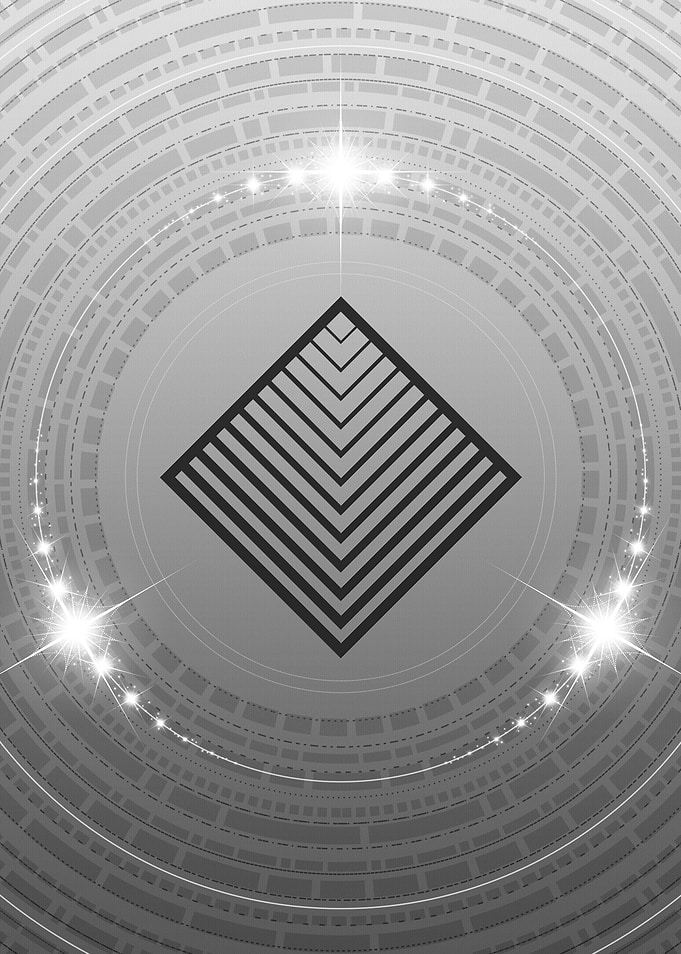 Black and White Geometric
