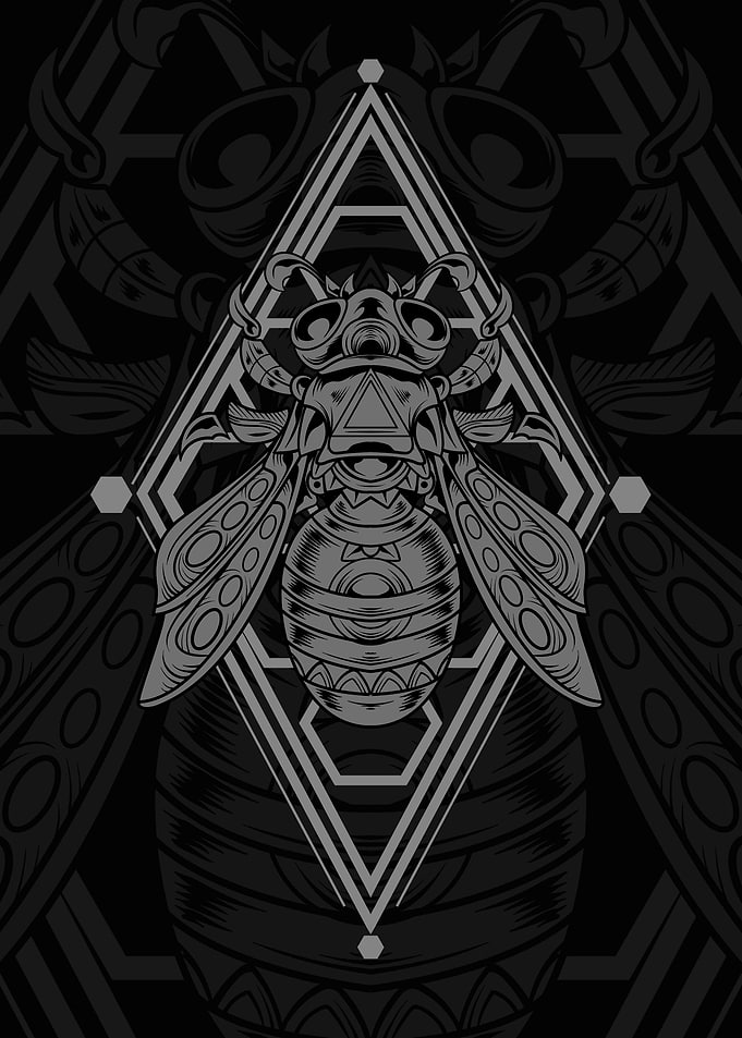 Bee Ornament 01