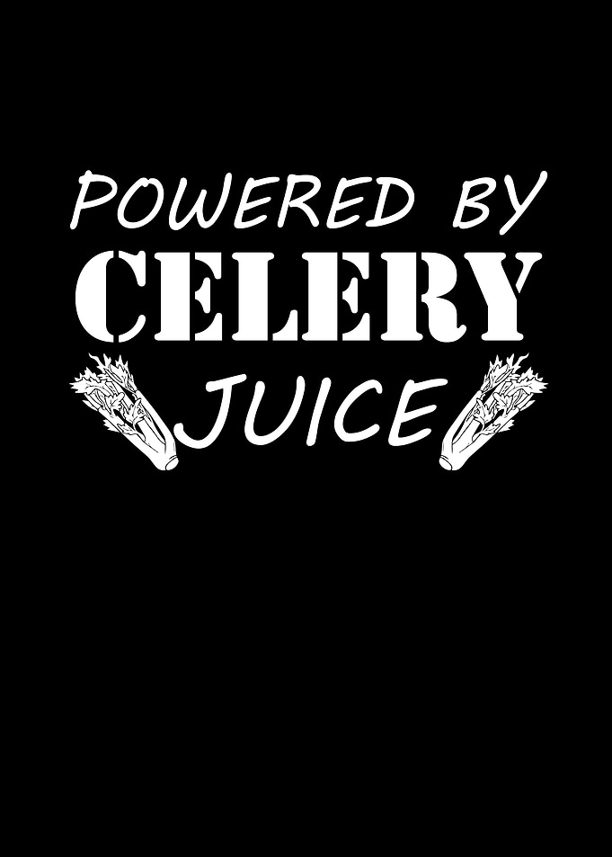 Powered by celary juice