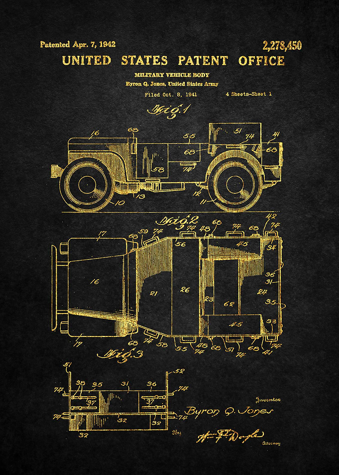 3 Willys Military Jeep Pa