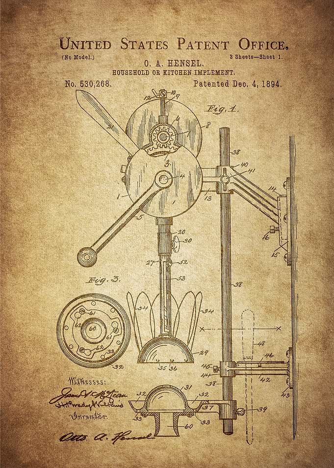 Kitchen Patent