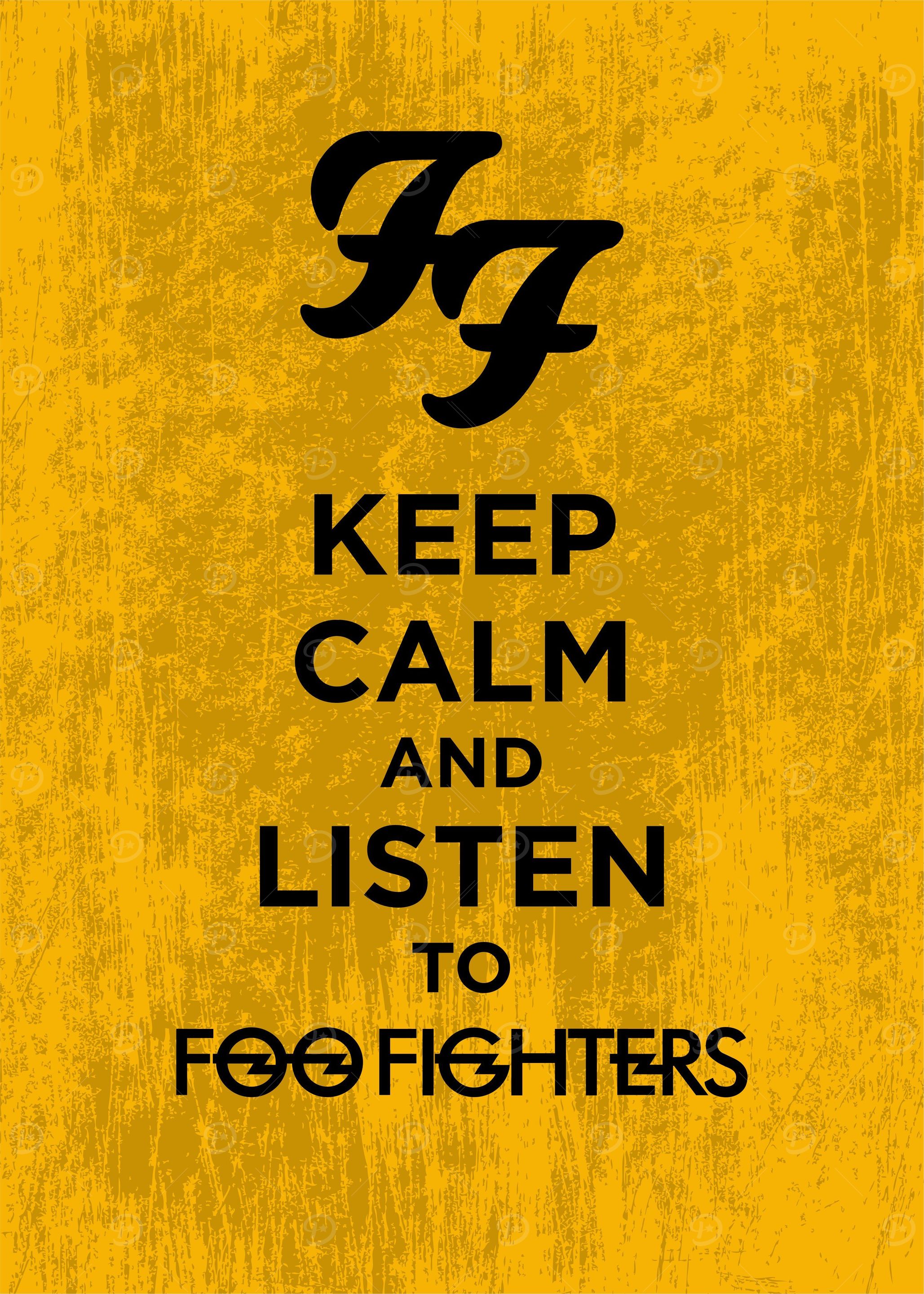 Keep calm and listen music