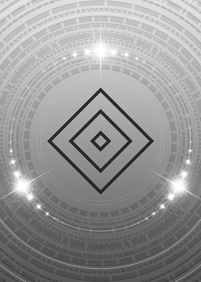Black and White Geometric