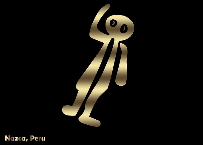 NAZCA LINE THE ASTRONAUT