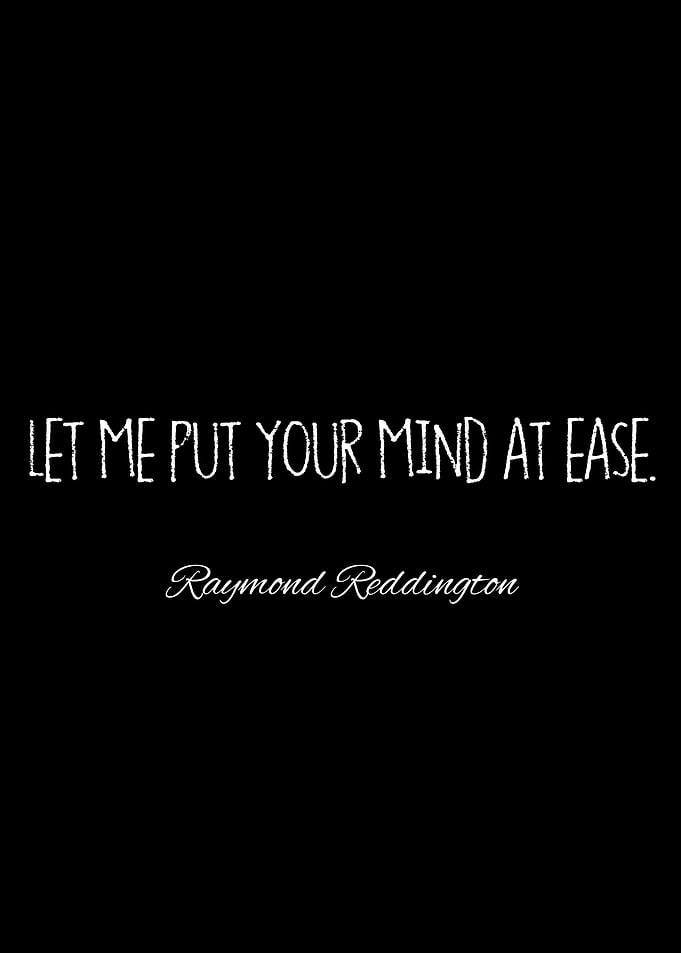 raymond reddington quotes