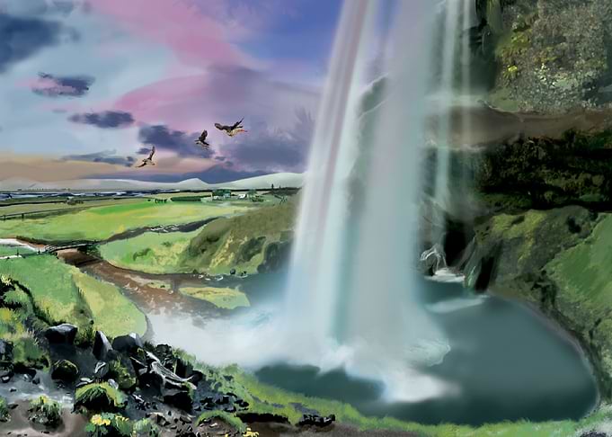 Water Falling
