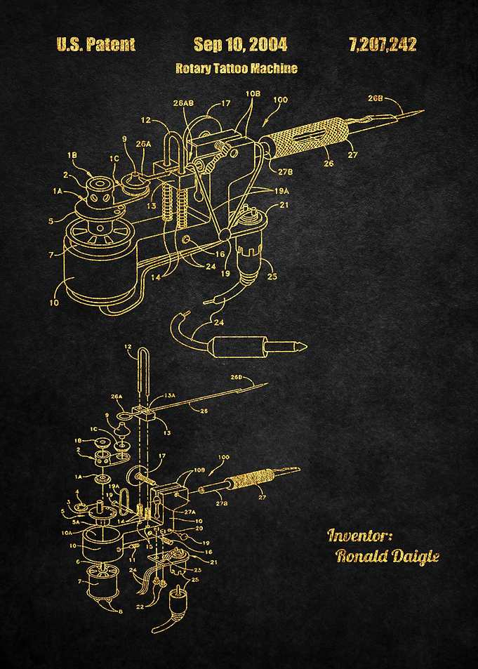 3 Rotary Tattoo Machine G