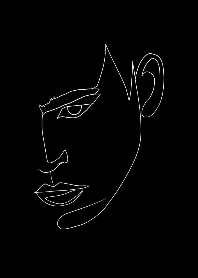 Hero Tiffin line art