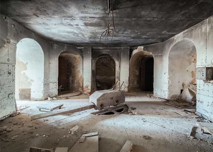 Ancient Crematorium Ruins