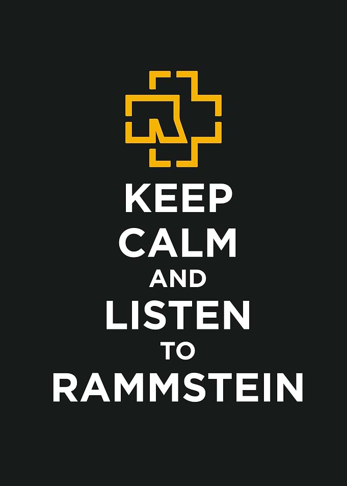 keep calm and listen music