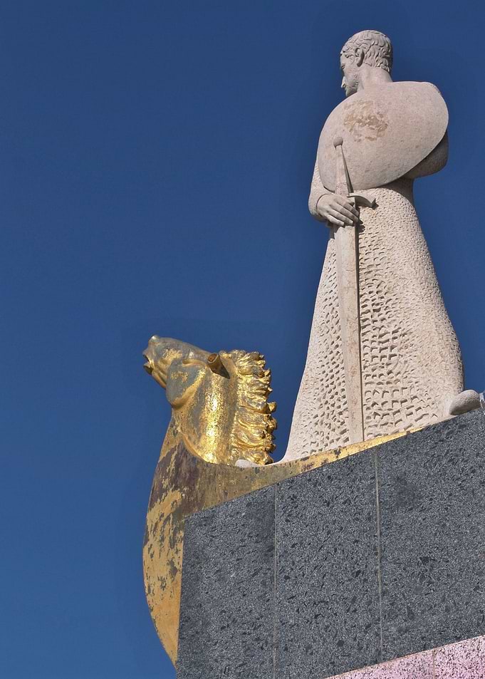 Jaume I statue in Salou