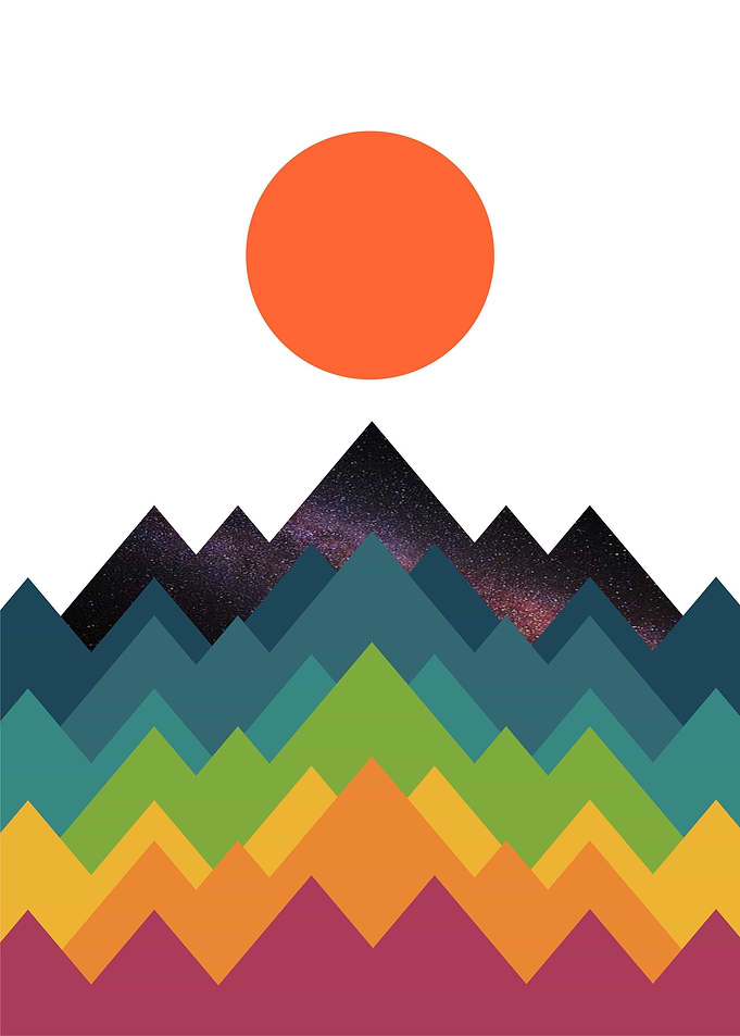 Mountain Galaxy