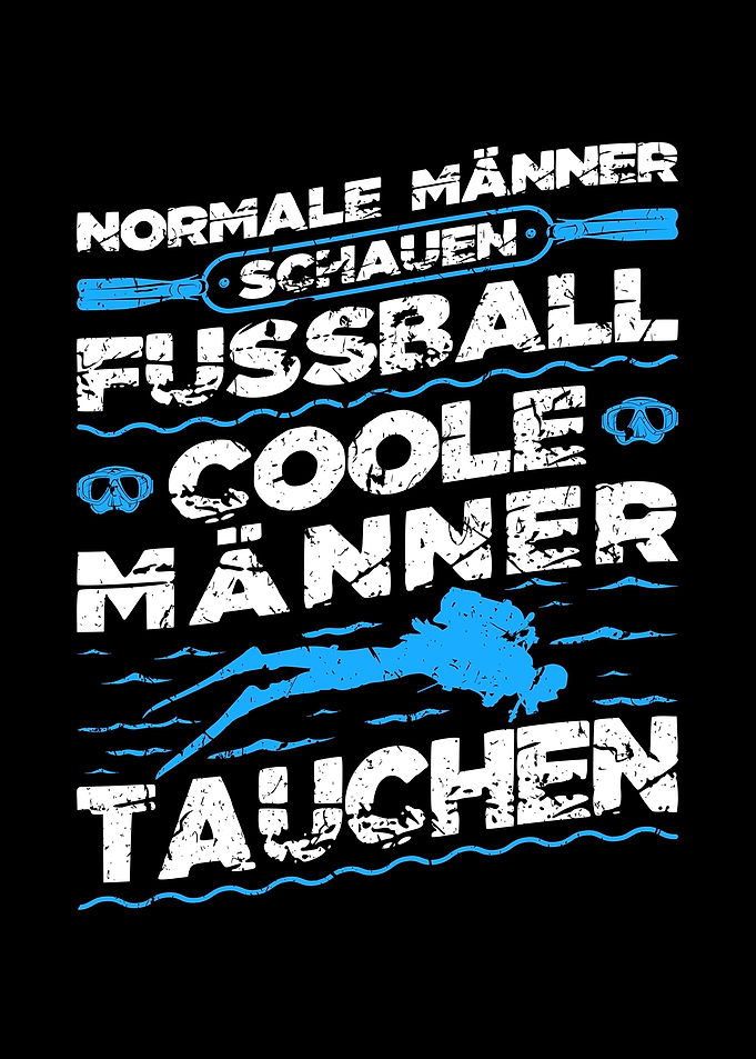 Mann Tauchen Taucher