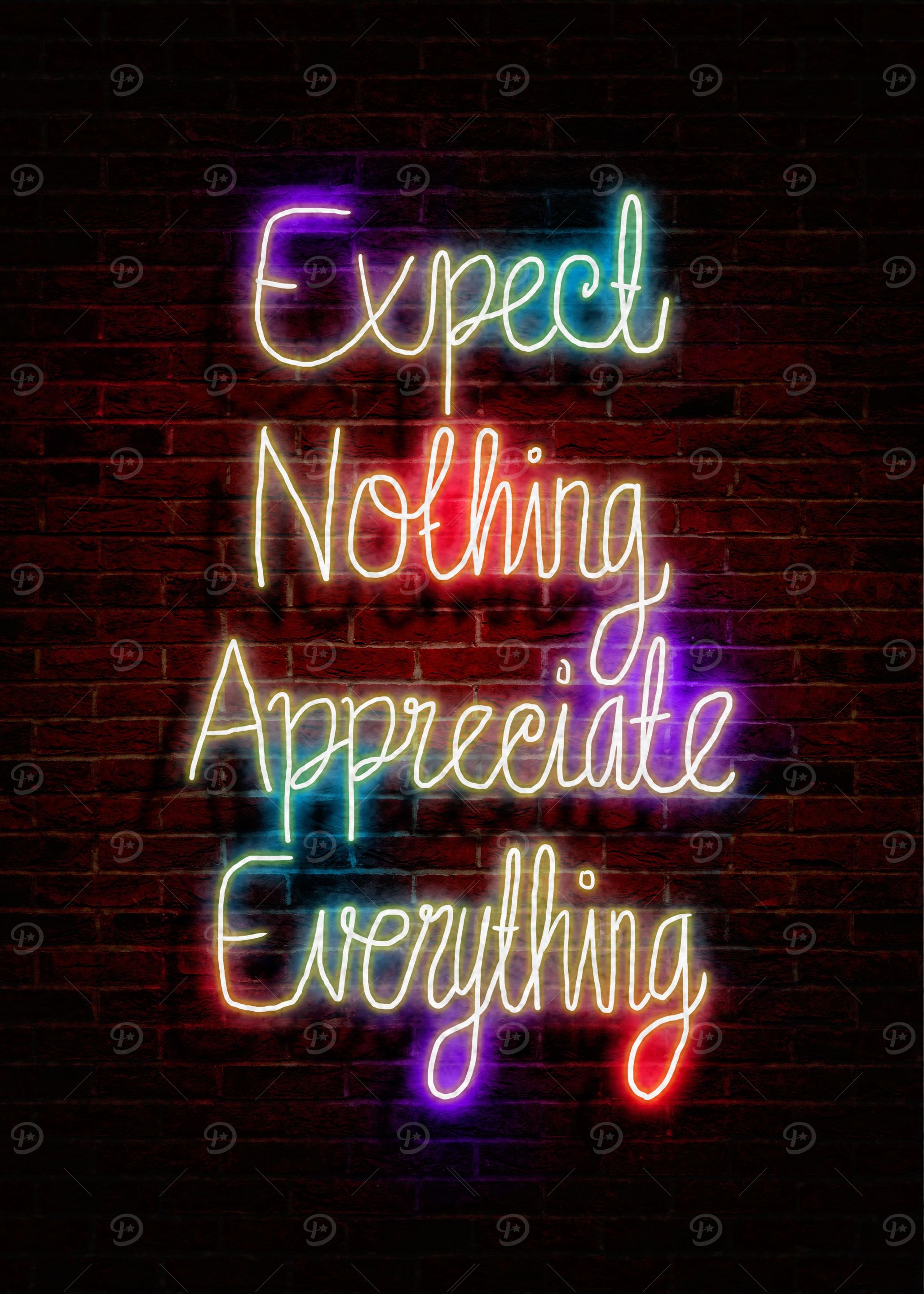 expect nothing