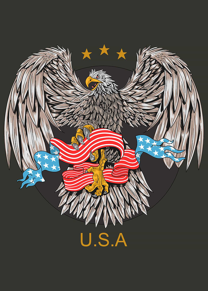 Usa eagle symbol