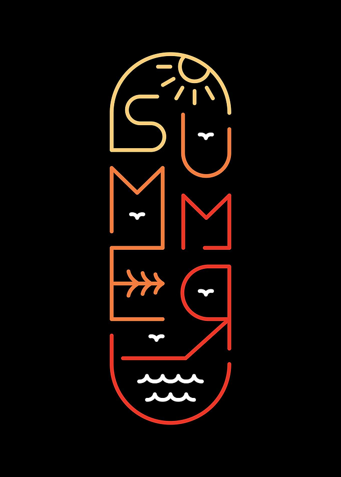 Summer Typography