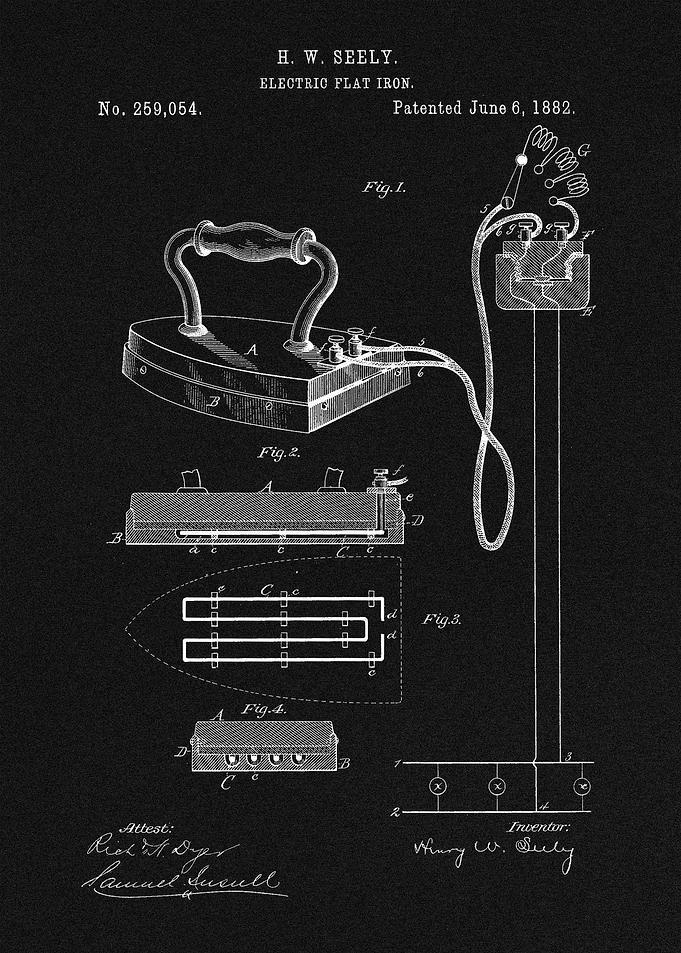 Iron patent