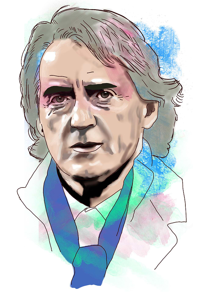 Roberto Mancini Portrait
