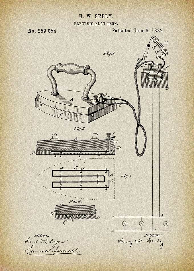 Iron patent