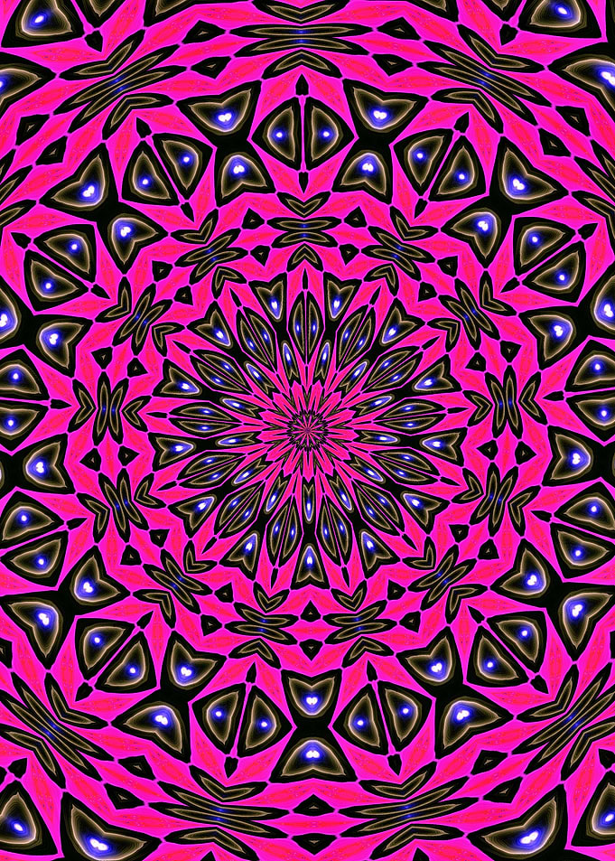 Raspberry Mandala