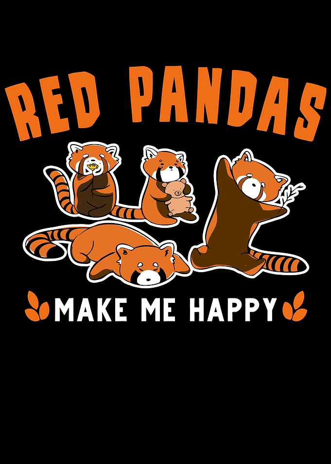 Red Pandas Make Me Happy