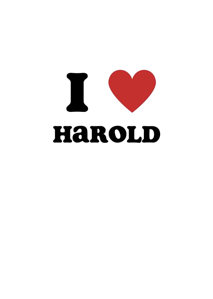 I Love Harold