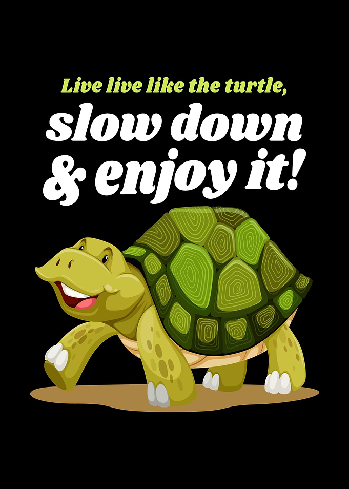 Slow down Enjoy It