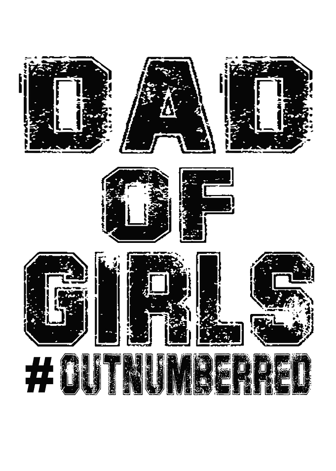 Dad Of Girls Outnumbered