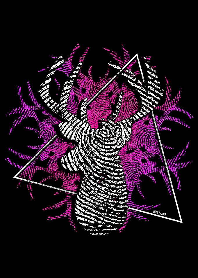 Abstract Deer Geometric