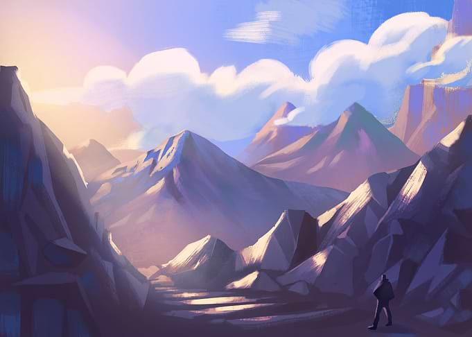 The Mountain Staircase