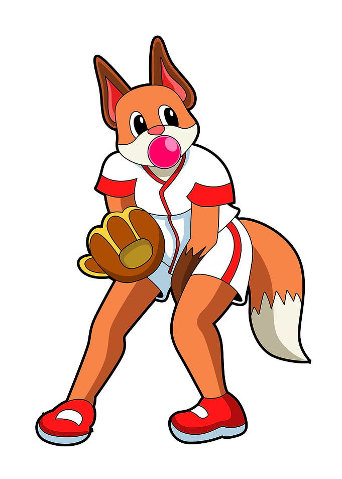 Fox Baseball Glove