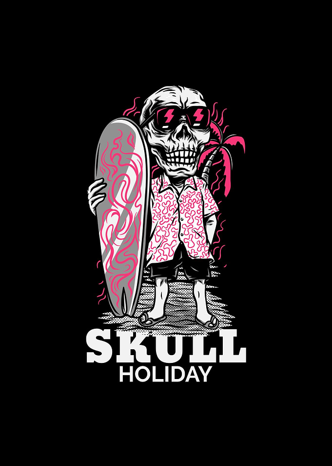 Surfing Skeleton