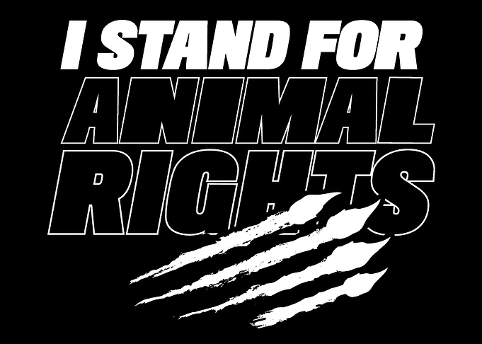 Stand for animal rights