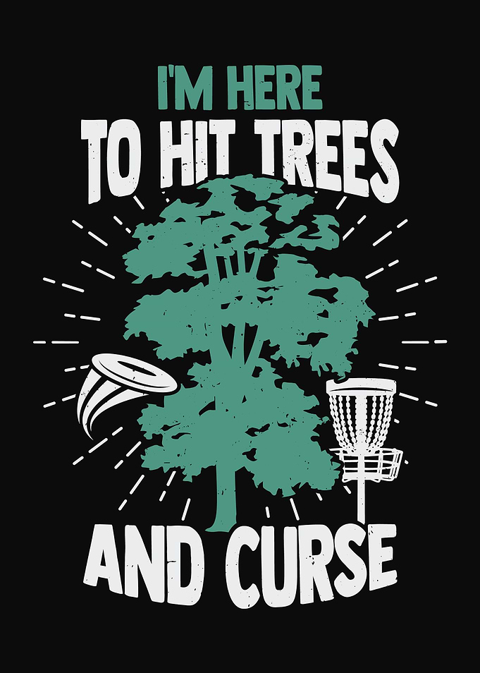 Funny Disc Golf Design