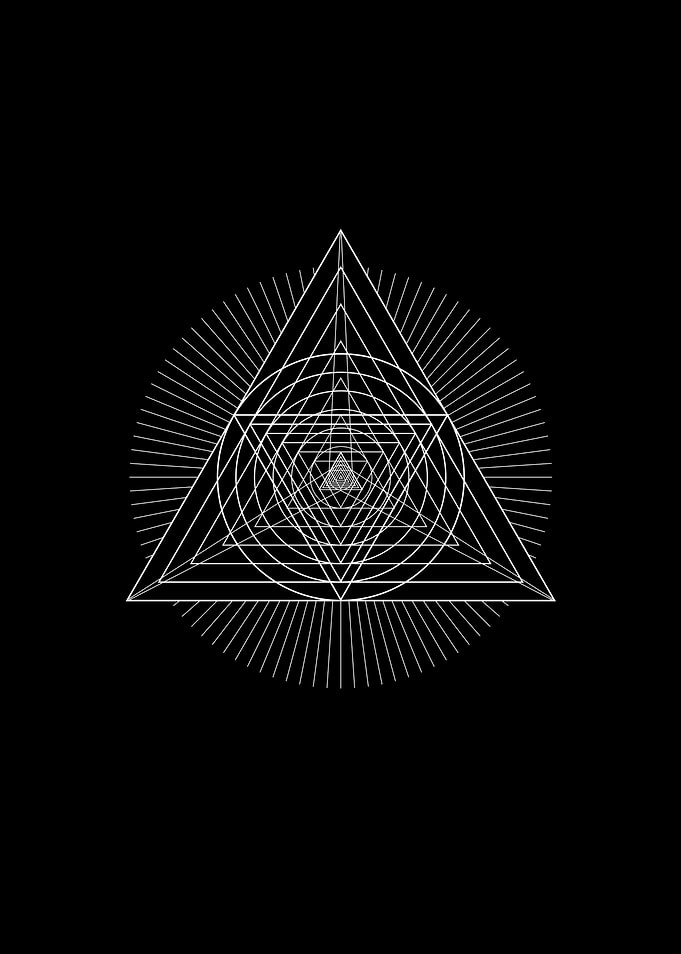 Minimalist Geometric Glyph
