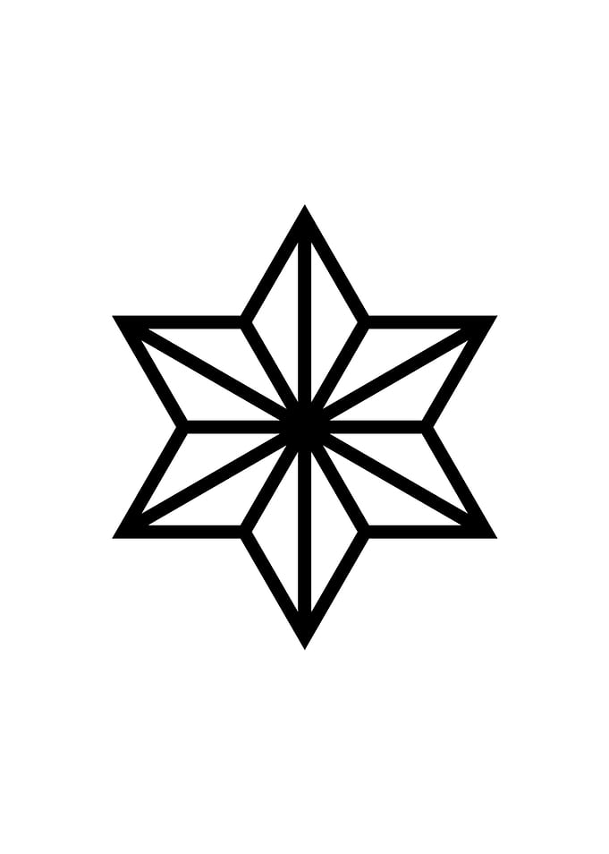 Black and White Geometric