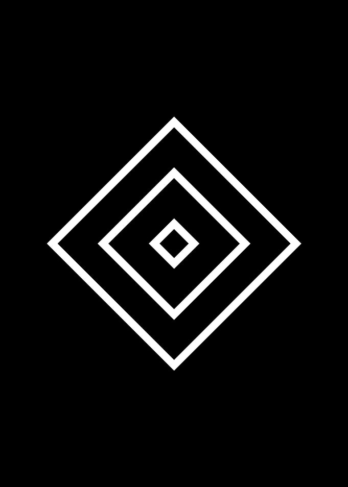 Black Sacred Geometry Rune