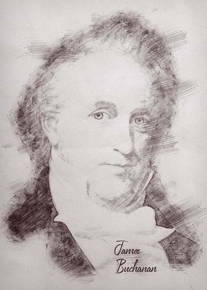Sketch James Buchanan