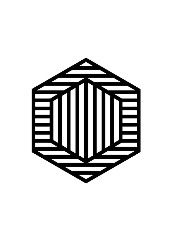 White Sacred Geometry Seal