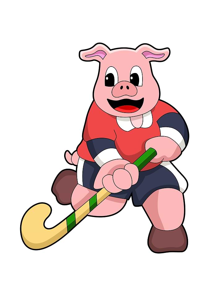 Pig Hockey bat Sports
