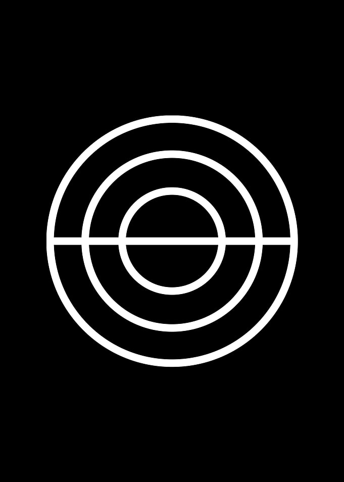 Black and White Glyph Rune