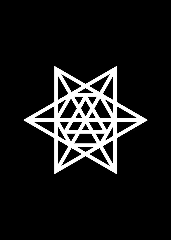 Black and White Glyph Rune