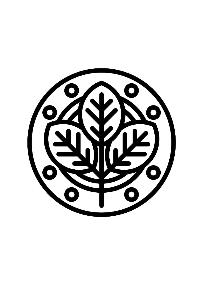 White Sacred Geometry Seal