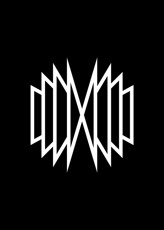 Black and White Glyph Rune