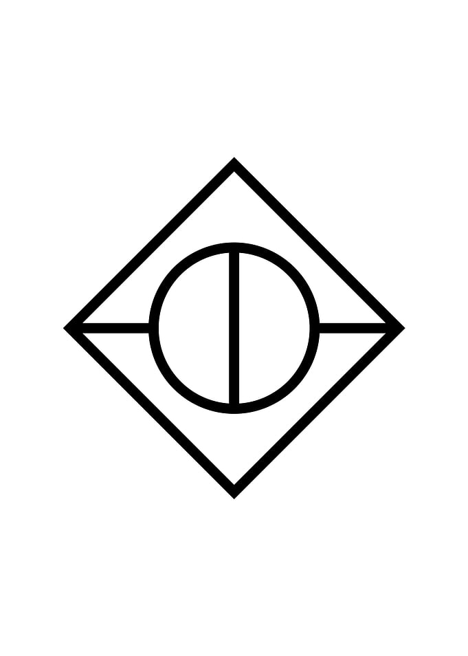 Minimalist Geometric Glyph