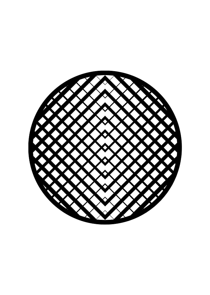 Black and White Geometric